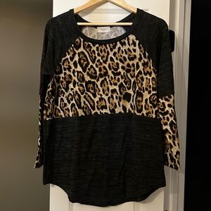 Leopard Print Sweater